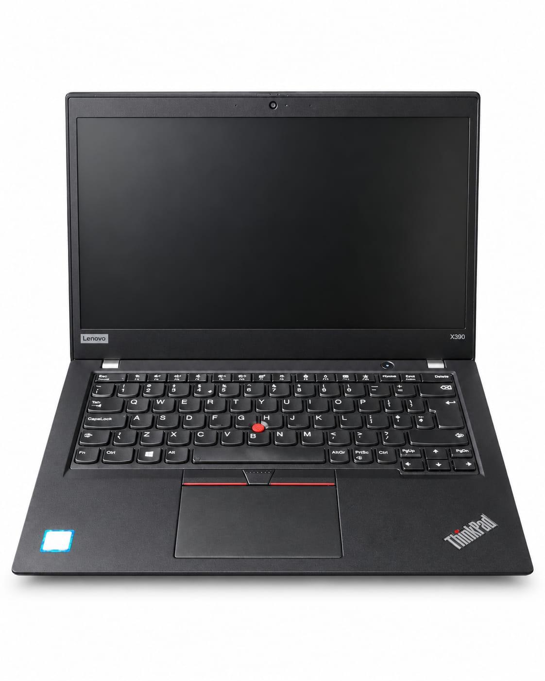 Black Lenovo ThinkPad X390, product photo 1 of 5